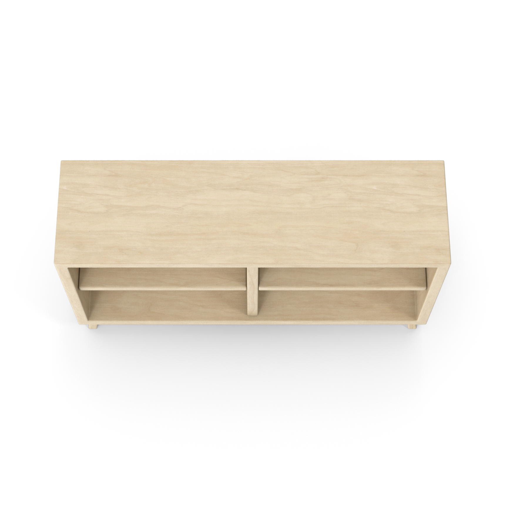 Wooden quad-Shelf