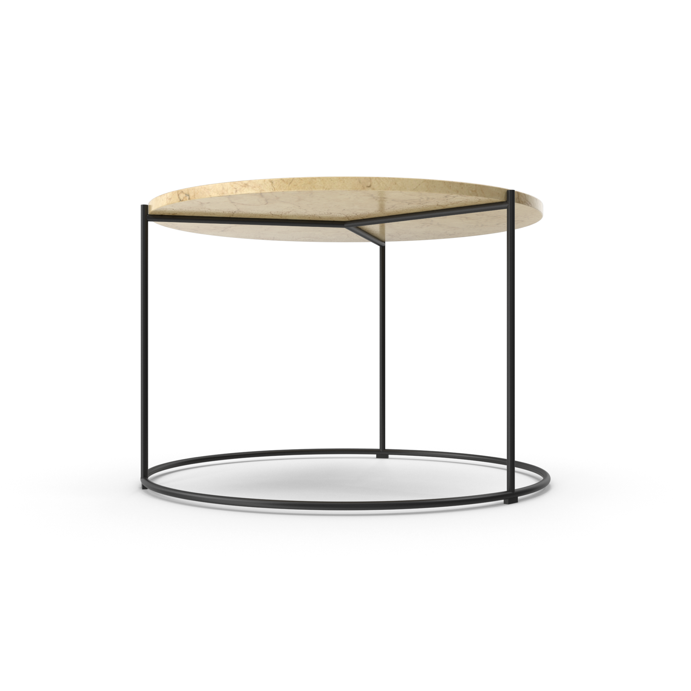 Fully rounded table